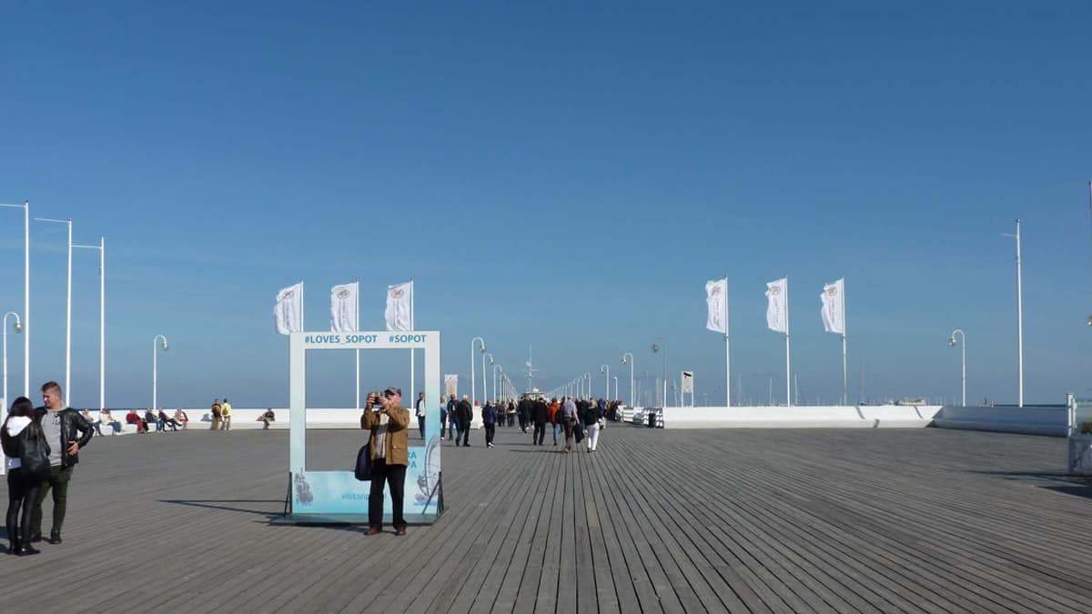 Sopot Pier in all its glory