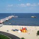 Sopot pier and Baltic Sea