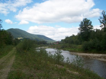 mszana dolna - rzeka mszanka