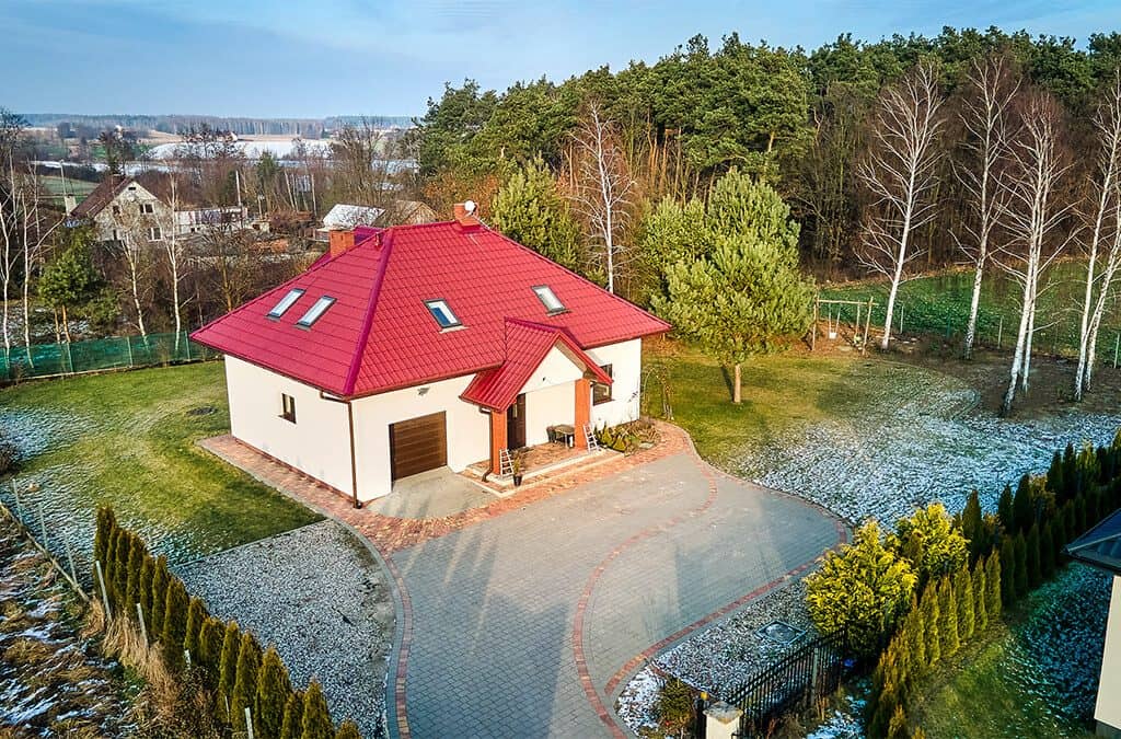drone pic Polish home