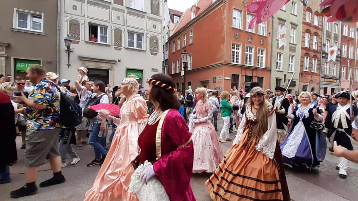opening ceremony parade st dominic's fair gdansk