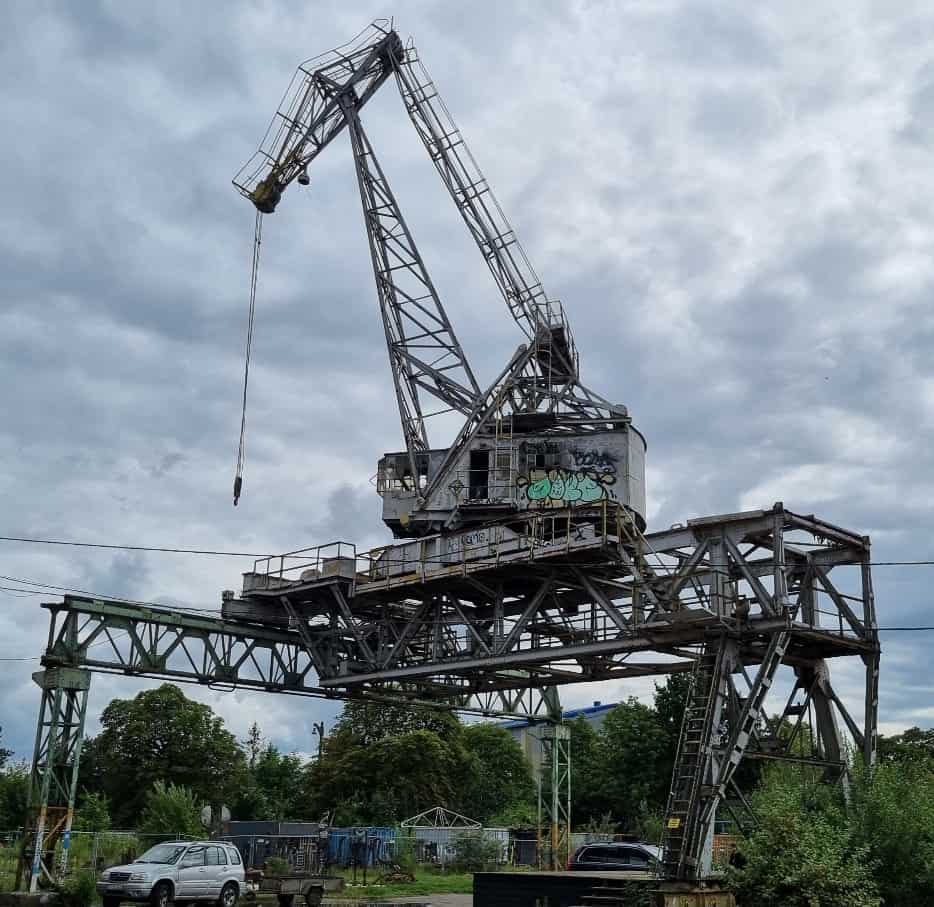 Crane 151A at Stocznia Cesarska in Gdansk