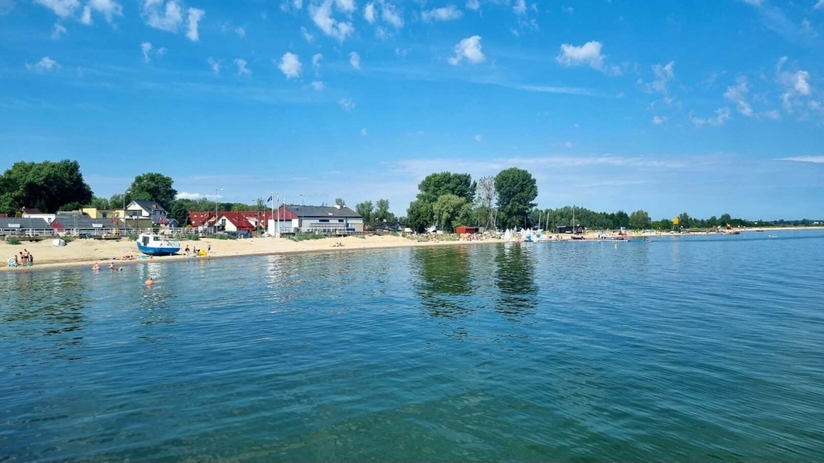 Seaside resort of Mechelinki, near Gdynia, Poland