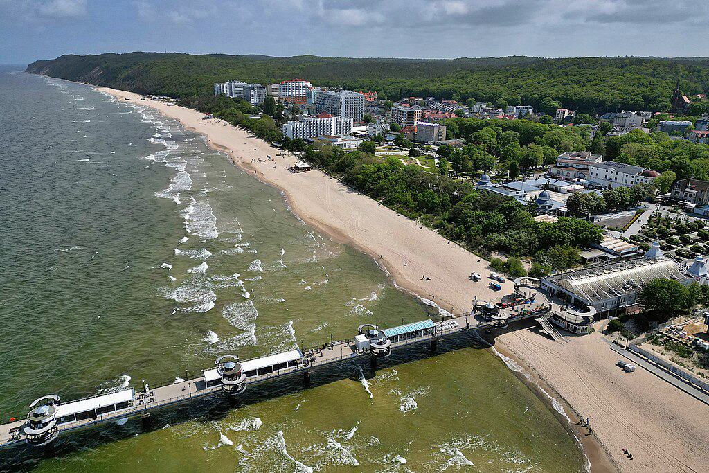 Miedzyzdroje - Polish resort on the Baltic Sea