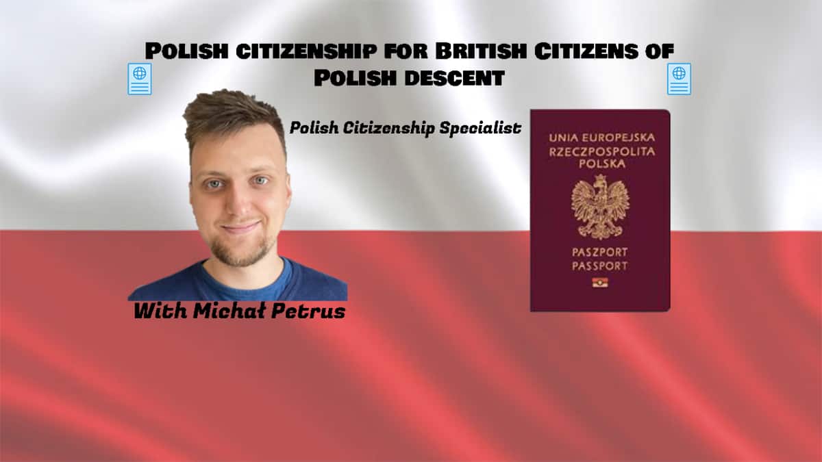 Polish citizenship for British citizens of Polish descent