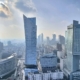 View from the Palace of Culture and Science in Warsaw