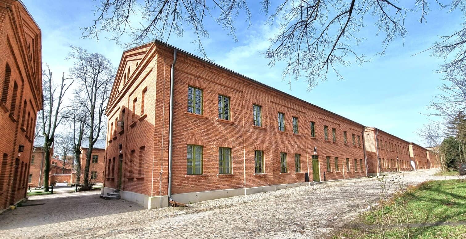 Workers' houses at Księży Młyn in Łódź