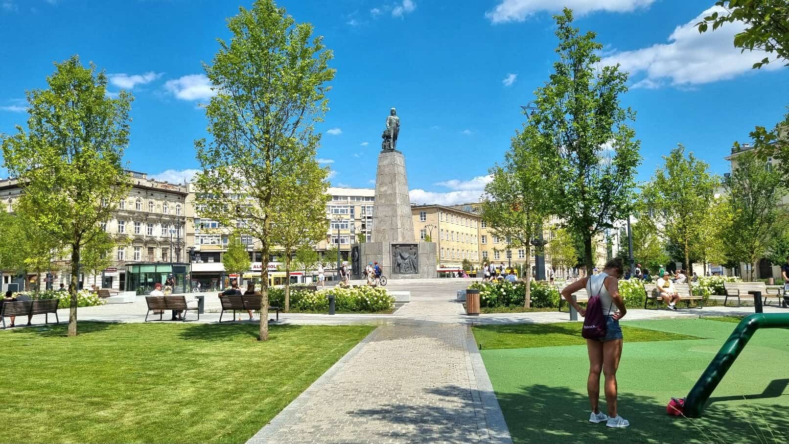 green-plac-wolnosci-lodz Revitalisation of Plac Wolności in Lodz