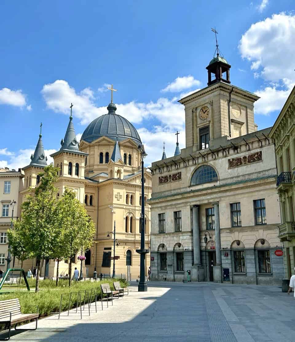 Old City Hall in Lodz