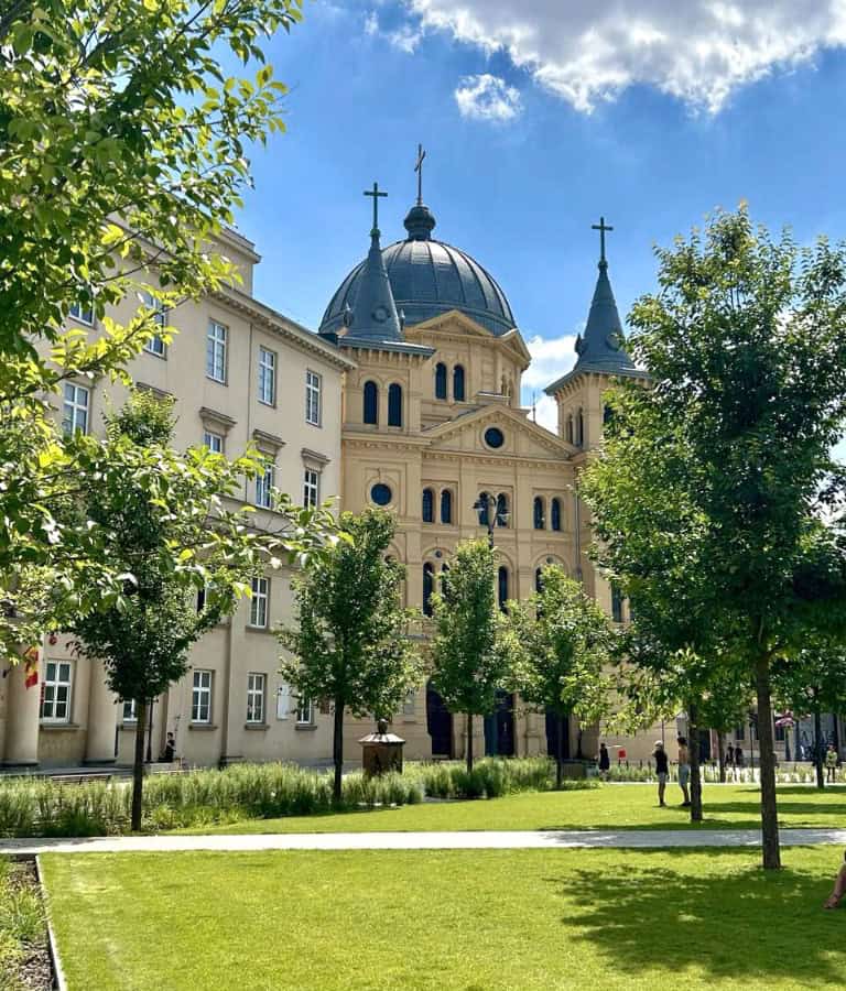 Plac Wolnosci in Lodz