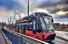 Tram in Lodz