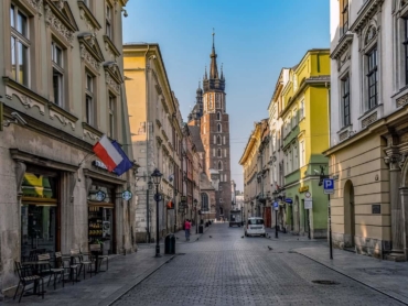 Florianska Street in Krakow