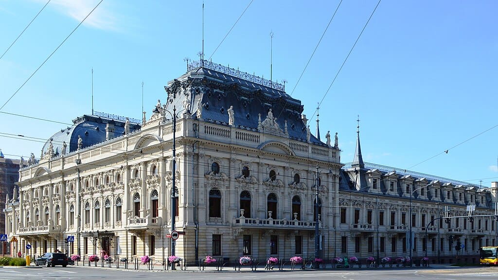 Izrael Poznański Palace in Lodz