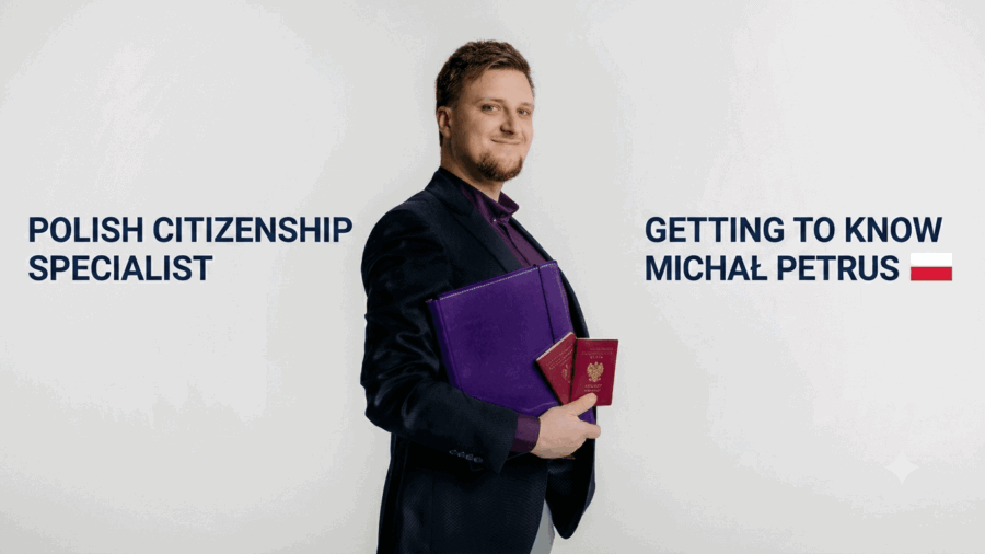 Polish citizenship specialist, Michał Petrus