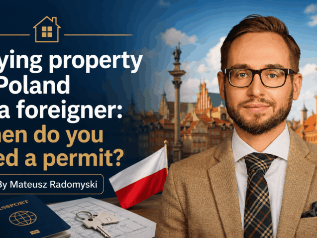 buying property in Poland - do you need a permit?