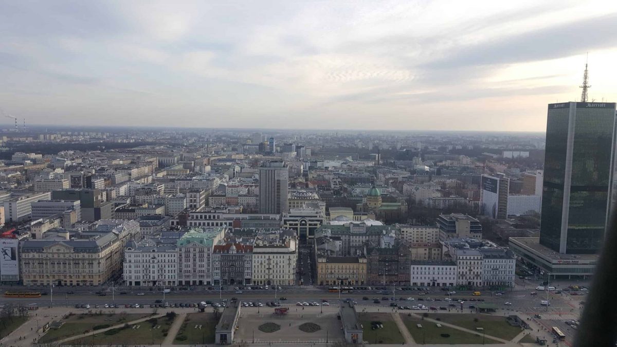 view of Warsaw