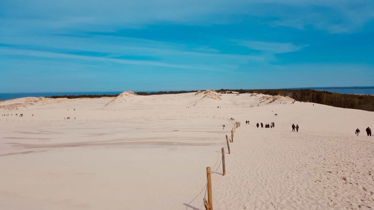 sand dunes Poland