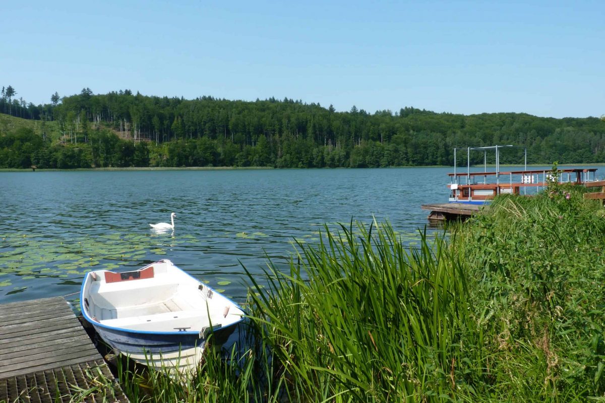 Jezioro Ostrzyckie Krzeszna