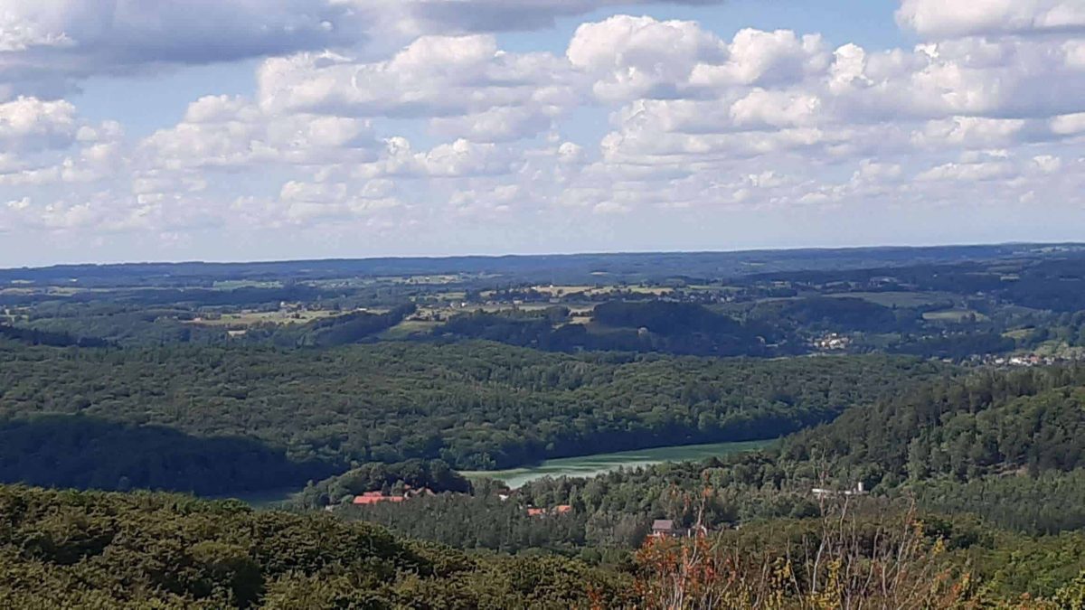 view from the Kashubian tower