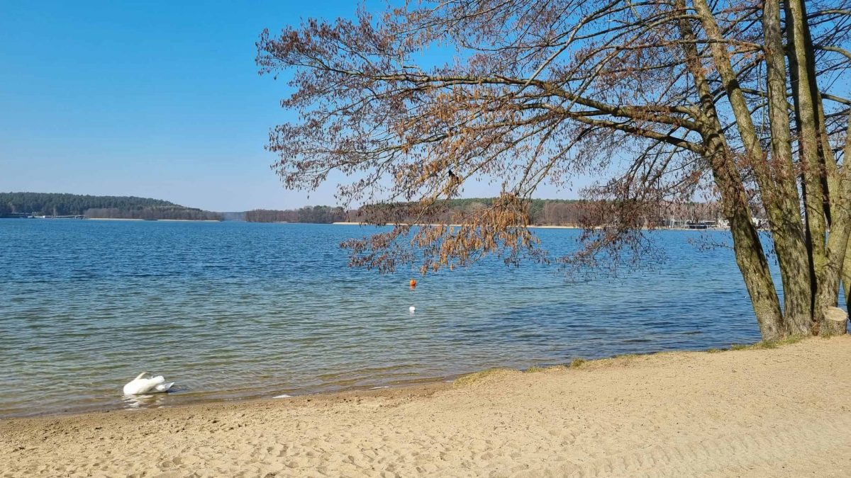 Ukiel Lake in Poland
