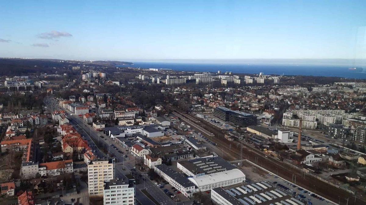 Gdańsk: Olivia Star Panoramic Views and Olivia Garden Tour
