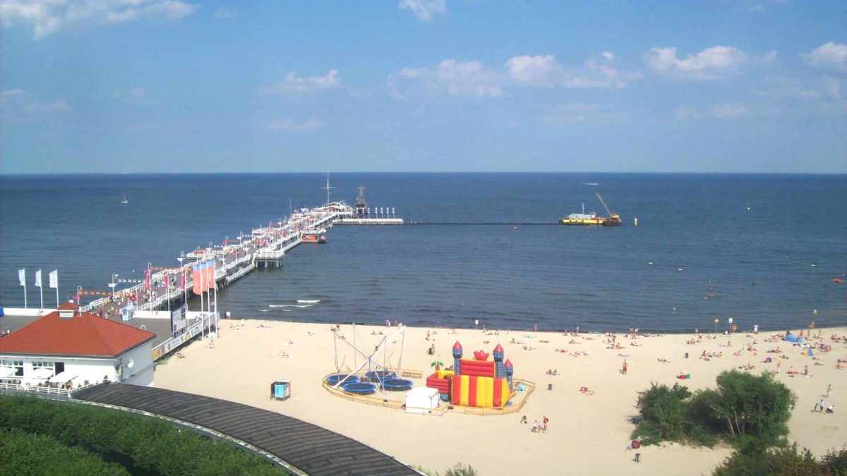 View from Sopot lighthouse