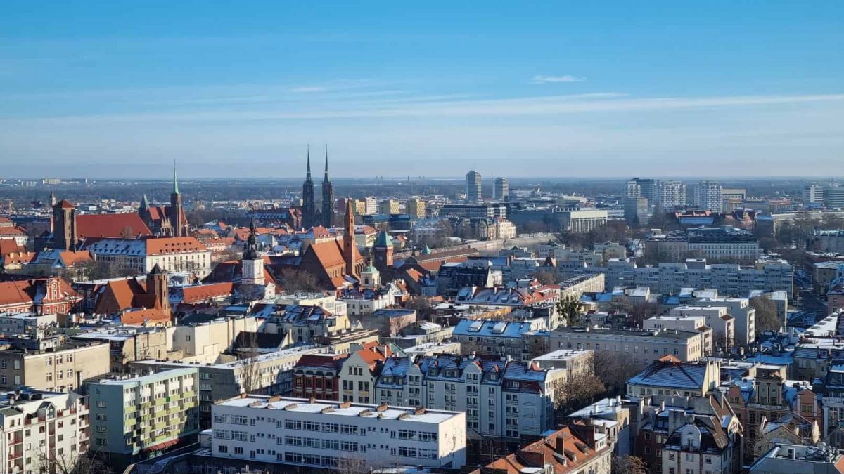 View of Wrocław from St.Elizabeth's church